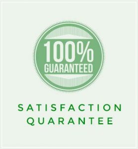 Satisfaction guaranteed